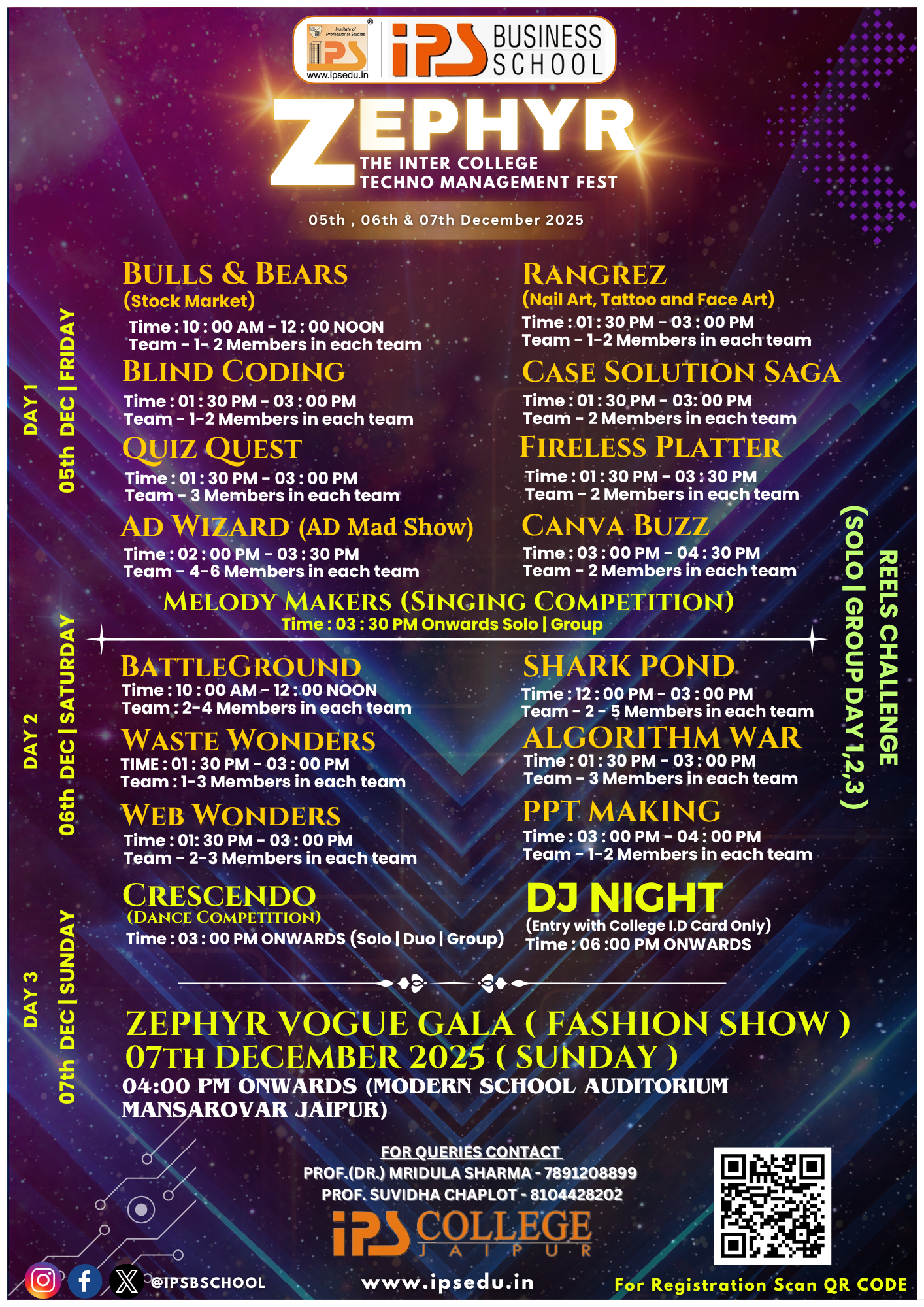 ZEPHYR 2025 (Inter College Management Fest) ZEPHYR 2025 (Inter College Management Fest)