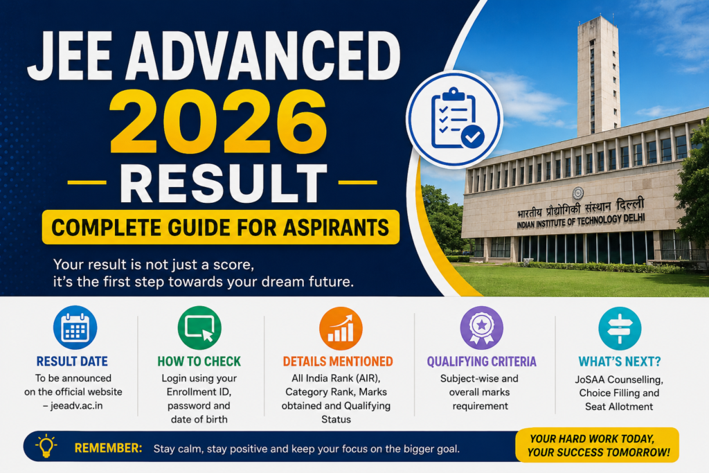 JEE Advanced 2026 Result
