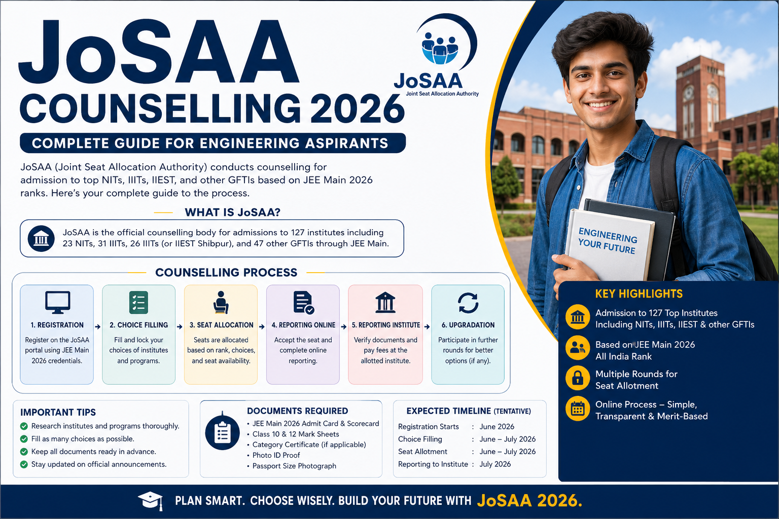 JoSAA Counselling 2026