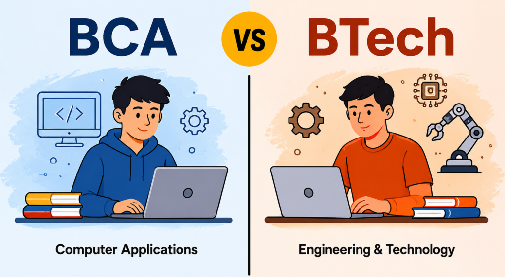 BCA vs BTech