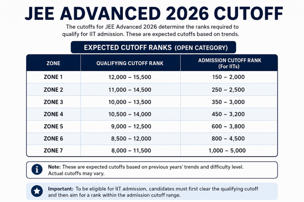 JEE Advanced 2026 Cutoff